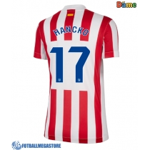 Fotballdrakt Dame Atletico Madrid David Hancko #17 Hjemmedrakt 2025-26 Kortermet